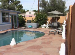 Outside Pool Area